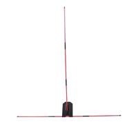 KOMBIUDA Adjustable Golf Swing Trainer with Alignment Stick for Precise Swing Plane Correction Indoor Outdoor Golf Training Aid Tool for Beginners and Professionals