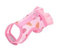 KOMBIUDA Adjustable Rabbit Harness and Leash Set for Small Pets Soft Breathable Mesh Vest with Long Traction Rope Comfortable Fit for Indoor Outdoor Use with Rabbits Guinea Pigs and Small