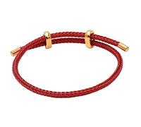 KOMBIUDA Adjustable Red String Bracelet for Women Braided Fate Protection Band with Durable Steel Wire Accessory for Anniversary and Festival Gift