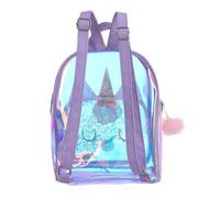 KOMBIUDA Adorable Lightweight Cartoon Backpack for School and Dance Class Purple Unicorn Transparent Bookbag for Boys and Spacious Design for Ballet Shoes Clothes and Books Birthday Holiday