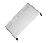 KOMBIUDA Aluminum Alloy Screen Riser Shelf for Desktop Ergonomic Monitor Stand Anti- Pads Elevates Laptop by Stylish Grey Finish Compatible Decor Styles