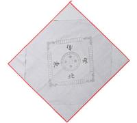 KOMBIUDA Anti-slip Mahjong Table Mat with Pocket Thickened Grey 1m Board Game Mat for Home Mahjong and Card Games for Family Gatherings Random Color Random Color