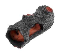 KOMBIUDA Artificial Tree Trunk Aquarium Ornament Natural Fish Tank Decoration with Hidden Cave Reptile Hideout Multi-functional Driftwood for Underwater Landscaping