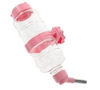 KOMBIUDA Automatic Hamster Water Dispenser Hanging Cage Feeder with Rolling Bead for Small Pets Like Bunnies and Gerbils Leak Pet Water Bottle for Clean Easy Drinking