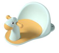 KOMBIUDA Baby Bath Seat Bath Seat Support for Infant and Toddler for Safe and Comfortable Bathing with Suction Cups and Wraparound Structure, Pp Material in Bathtub