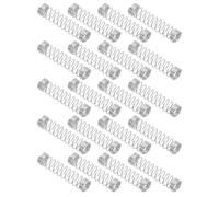 KOMBIUDA Ballpoint Pen Release Springs Stainless Steel 60pcs Replacement Compression Springs for Retractable Pen Parts, for Meeting Notes and Repair