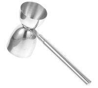KOMBIUDA Bar Measuring Cup Jigger for Accurate Cocktail Ingredient Measurement Double-Sided Stainless Steel with 30ml and 60ml Capacity Suitable for Party and Home Use