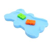 KOMBIUDA Bath Sponge for Toddlers Infant Bath Sponge Mat Newborn Bath Pad Sturdy Pu Sponge Easy to Clean Random Color