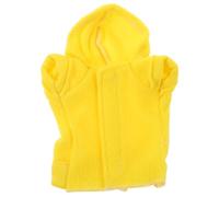 KOMBIUDA Bearded Dragon Sweater - Cute Yellow Hoodie Costume for Lizard Bearded Dragon Small Reptile Pets - Soft Winter Apparel Outfit for Gecko Party Cosplay Skin Protection and Warmth