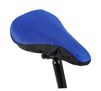 KOMBIUDA Bike Saddle Cushion Cover Breathable Anti-Slip Honeycomb Sponge Pad Shock Absorption Sun Protection Heat Insulation Universal for Four Seasons Easy to Fit