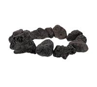 KOMBIUDA Black Volcanic Rock Decorative Gravel for Aquarium and Succulent Plants Porous Structure and Moisture Retention Large Bag of Natural Stones for Landscaping and Garden Use