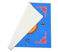 KOMBIUDA Board Game Decor Tablecloth Anti-skid Tablecloth Square Rubber Flannel Composite Suede Thick Environmentally Friendly Funny Style Pattern Home Decoration Domino Games Use Year