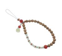 KOMBIUDA Boho Beaded Phone Wrist Strap Hanging Chain with Anti-lost Design for Keys Purse Wallet Handmade Short Wrist Lanyard for Women