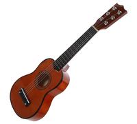 KOMBIUDA Boy Girl Beginner Acoustic Guitar Toy Musical Instrument for Early Learning and Fun Toddlers and Young Boy Girl Interactive Music Enlightenment Brown