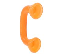 KOMBIUDA Boy Girl Toy Phone with Auditory Feedback Realistic Sound Simulation for Speech Correction Boy Girl-safe Materials for Imaginative Play Orange Color Promotes Creativity and Social