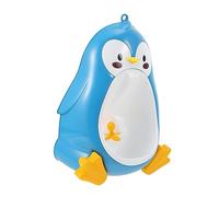 KOMBIUDA Boy Training Urinal and Standing Potty for Boys, Blue Penguin Wall-Mounted Baby Pee Potty, Space-Saving Toddler Toilet Trainer for Bathroom Use