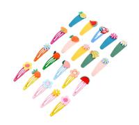 KOMBIUDA Boys and Girls Snap Clip Hair Clips Fruit Flower Hairpin Pretty Hair Barrettes for Girls Toddlers Boys and Teens