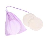 KOMBIUDA Breastfeeding Nipple Pads Set 6pcs Reusable Breast Pads Anti-galactorrhea Washable Nursing Bra Pads Ultra Absorbent Soft Bamboo Fabric