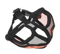 KOMBIUDA Breathable Adjustable Dog Muzzle Lightweight Mesh Mouth Cover for Anti-biting Anti-barking and Chewing Prevention Suitable for English Bull Terrier and Dogs