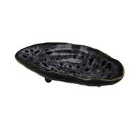 KOMBIUDA Butterfly Feeding Tray Unique Ceramic Bee Feeder for Outdoor Gardens Elegant Water Dish for Bees and Butterflies Decorative Garden Decor Durable and Stable Design