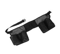 KOMBIUDA Capacity Tool Waist Pouch with Adjustable Belt for Cleaners and Electricians Multi-Compartment Portable Tool Belt Bag for Outdoor Maintenance and Professional Use