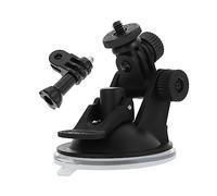 KOMBIUDA Car Camera Mount Adjustable Suction Cup Stand for Auto Rotatable Design Stable and Easy to Install for Dash Cam Camera Use Compact for Safe