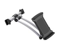 KOMBIUDA Car Headrest Mount Phone Holder Adjustable Backseat Tablet Stand for Movies Strong Grip Eye Level Viewing Compatible with Phones and Tablets for Travel