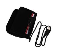 KOMBIUDA Car Mini Bottle Warmer Portable Travel Bottle Heater Carbon Fiber Heating Material Stretchable Easy to Use Milk Cup Cover Auto Accessories Car Lighter Cable