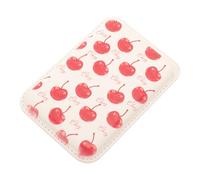 KOMBIUDA Cherry Pattern Magnetic Card Holder Wallet for Stylish Back Pocket Case for Cards Durable and Convenient Cell Holder with Magnetic Design