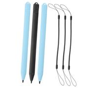 KOMBIUDA Children Lcd Drawing Board Pen Set 3pcs 3 Strings Plastic Writing Tablet Pens for Baby Painting and Drawing Toys Educational Use Random Color