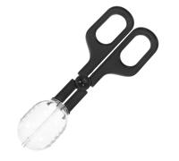 KOMBIUDA Clean The Clip Reptile Cricket Tweezers Gecko Feeding Tool Lizard Terrarium Lizard Pet Feeding Tools Terrarium Accessories Snake Tank Clips Reptile Cleaning Black