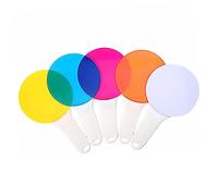 KOMBIUDA Color Filter Board Science Discovery Equipment for Color Teaching Tools for Early Education Compact and Lightweight Cognitive Enhance Imagination and Creativity Classroom