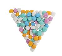 KOMBIUDA Colorful River Rocks Natural Stones Aquarium Gravel Fish Tank Rocks Indoor Decorative Pebbles for Succulents Plants Crafting Play