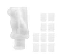 KOMBIUDA Crystal Epoxy Mold 11pcs Silicone Bottle Stopper Mold DIY Casting Mold for Handmade Wine Stopper Supplies, Convenient to Use,