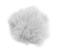 KOMBIUDA Cute Plush Pom Pom Rabbit Tail Brooch Handcrafted Adorable Pin for Bags Backpacks and Shawls Accessory for Women