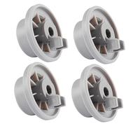 KOMBIUDA Dishwasher 165314 Replacement Rack Lower Wheels 4pcs Rollers Accessory Kit Repair Compatible with Bosch Kitchen Appliance