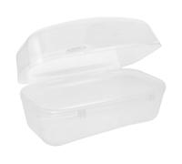 KOMBIUDA Dive Goggles Box Hard Case Clear Plastic Storage for Diving Masks and Adults Snorkeling Gear Protective Container with Scratch-Resistant Lens Care and Quick Access Design