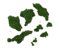 KOMBIUDA DIY Flocking Powder for Models Military Green Artificial Tree Powder Miniature Terrain Static Grass Scenery Basing Material Kit for Diorama Building Model Making Supplies