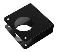 KOMBIUDA Door Lock Repair Kit with Black Steel Reinforcement Plate 11.5x11mm for 37-41mm Thick Doors 70mm Backset Deadbolt Lock Cover Plate with Screws