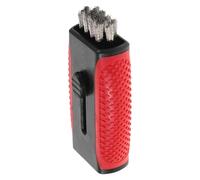 KOMBIUDA Double Sided Golf Cleaning Brush Portable Retractable Club Scrubber with Ergonomic Handle for Irons Drivers Putters Essential Golf Club Maintenance Tool