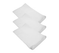 KOMBIUDA Dryer Vent Lint Trap Dust Bag for Outdoor Dryer Vent, Reusable White Dust Filter Bag Preventing Lint Buildup and Fire Hazards, 3pcs Suitable for Laundry Appliances