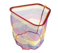 KOMBIUDA Durable Aluminum Alloy Fishing Net Head Diameter Lightweight Non Absorbent Coating Portable Net Bag Without Pole for Carp and Bird Catch Release