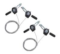 KOMBIUDA Ef51-7 3x7/8 Speed Bike Left Right Brake Lever Shifters Aluminum Alloy Handlebar Set