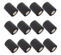 KOMBIUDA Elastic Sports Foam Bandage 12pcs Set Universal Overgrip Tape for Tennis Racket Anti-Slip Elbow Knees Ankle Protection