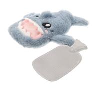 KOMBIUDA Electric Hot Water Bag Plush Cover Bear Shape 1000ml Large Size Great for Muscle Soreness and for Home and Office Random
