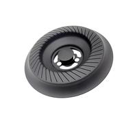 KOMBIUDA Embedded Gas Stove Cover, Stainless Steel Burner Cap, Black, Easy to Remove, Hides Older Elements, Suitable for Home Kitchen