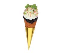 KOMBIUDA Fake Ice Cream Cone Model Decorative Simulation Dessert Display Prop Realistic Ice Cream Toy for Food Photography and Home Decoration