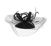 KOMBIUDA Fascinator Hair Clip for Women Elegant Plume Headpiece for Weddings Tea Parties and Special Occasions Stylish Hair Decoration Accessory to Enhance Your Look