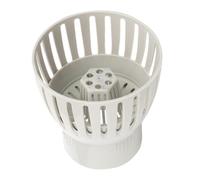 KOMBIUDA Fish Skimmer Filter Accessory High Water Flow Efficiency Drainage Outlet Leaves Collector for Pools Prevents Fish Escape and Debris Accumulation Easy Installation Structure