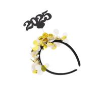 KOMBIUDA Flashing Headbands Women Year Headband Decor Digital Headpiece Festival Accessory for Boys and Girls Birthday Hair Band